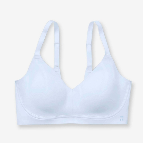 Tommy John Comfort Smoothing Triangle Bralette Plein Air (Blue) Sz S (D-DD) NWT - Picture 1 of 12